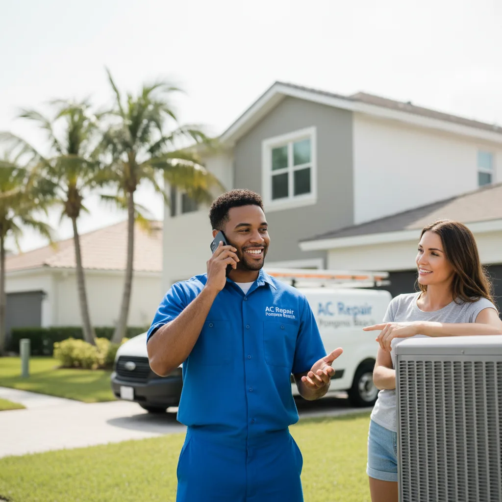 AC Repair Pompano Beach customer support in Indianapolis